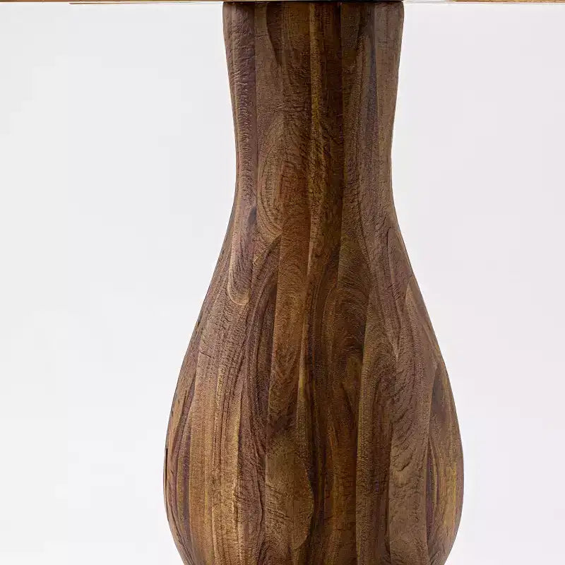 HomeStock Round Dining Table with Pedestal