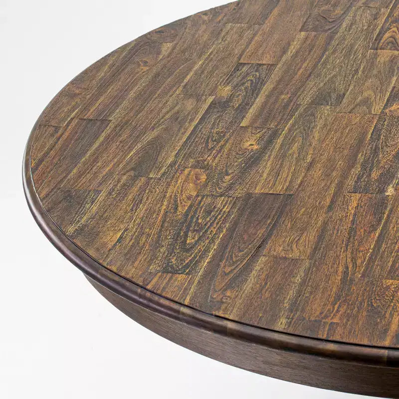 HomeStock Round Dining Table with Pedestal
