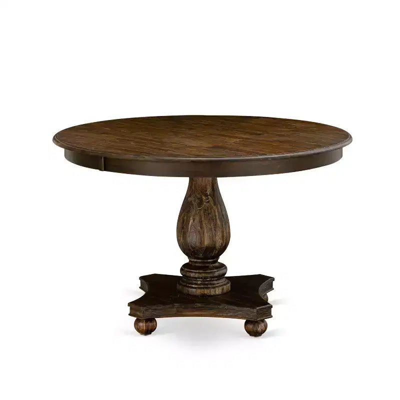 HomeStock Round Dining Table with Pedestal