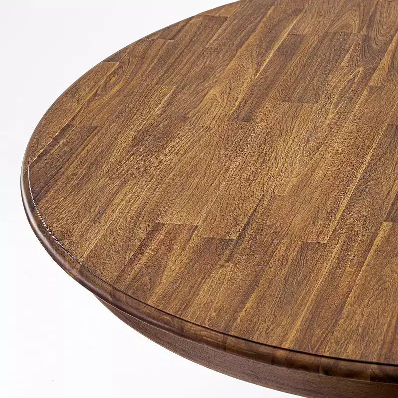 HomeStock Round Dining Table with Pedestal