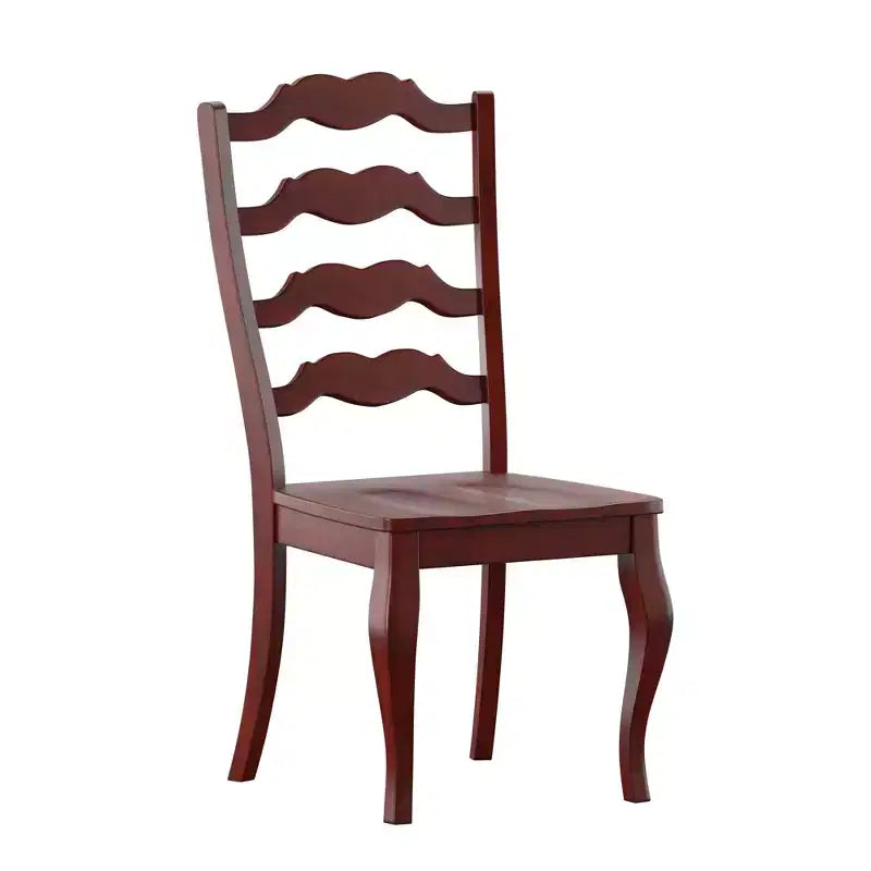 South Hill French Ladder Back Wood Dining Chairs (Set of 2) - iNSPIREQ