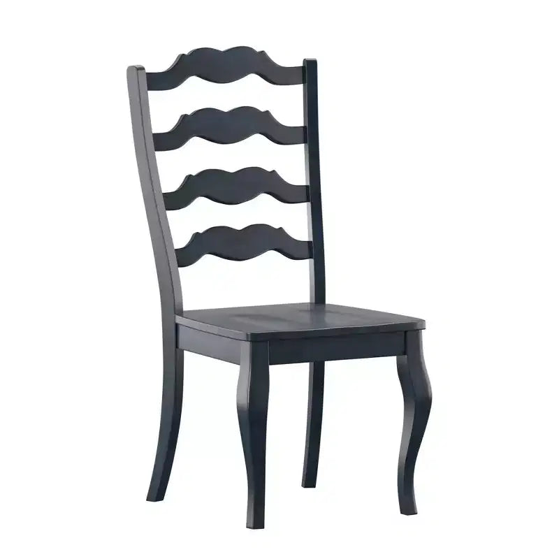 South Hill French Ladder Back Wood Dining Chairs (Set of 2) - iNSPIREQ
