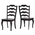 South Hill French Ladder Back Wood Dining Chairs (Set of 2) - iNSPIREQ